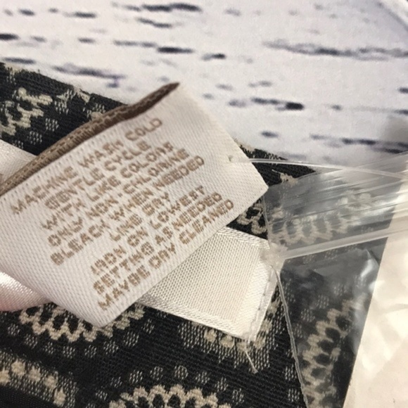 CHICO’S Circle Jacquard Ankle Pants sz .5/S - Picture 8 of 9